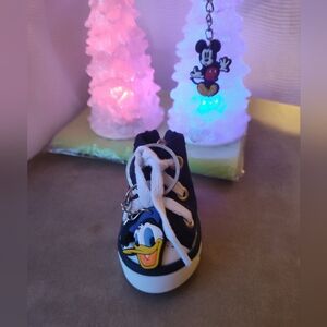 Pet Life Dog Shoe Donald Key Chain Ornament SM 2" x 2 New Novelty Navy Blue